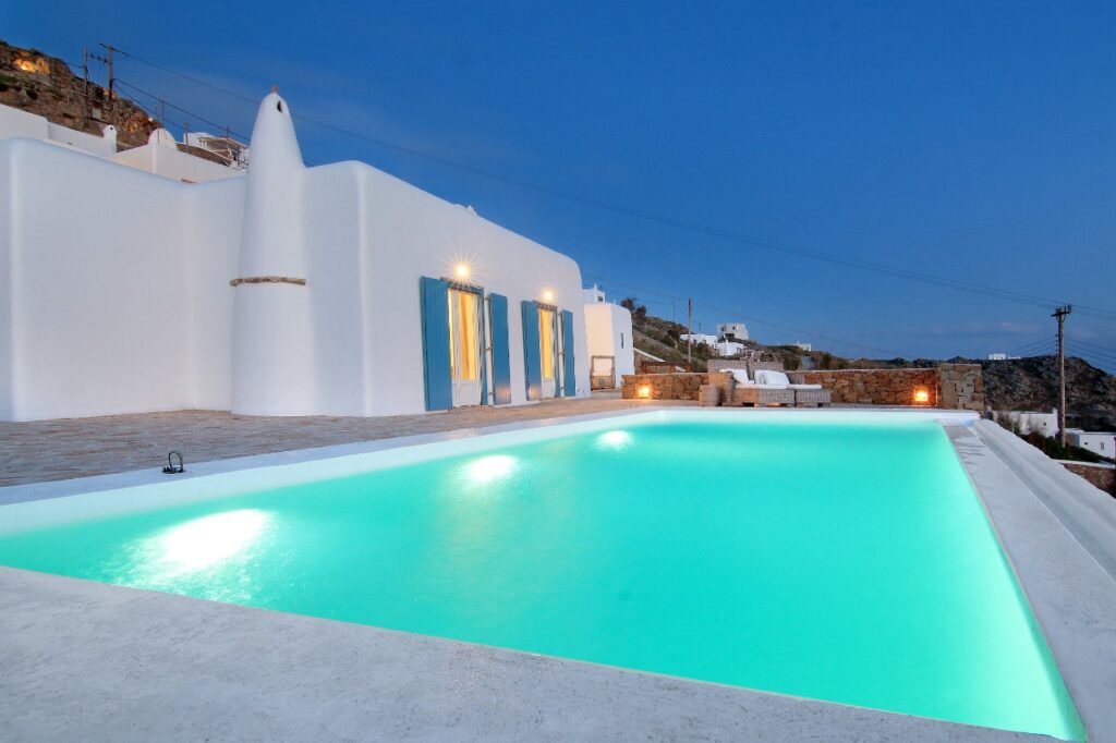 pool villas mykonos - mykonos best villas