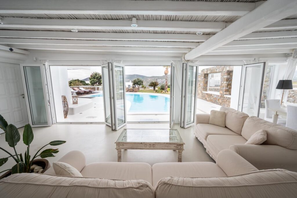 Luxury villas Mykonos - white villa mykonos services 78