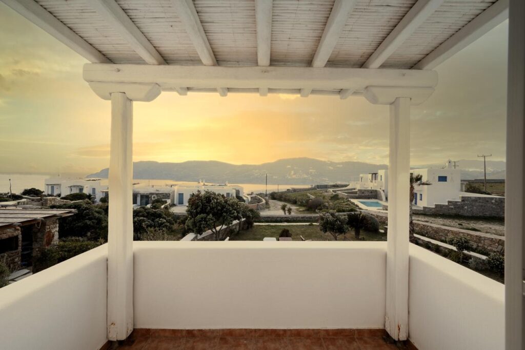 sea view villas mykonos - white villa mykonos