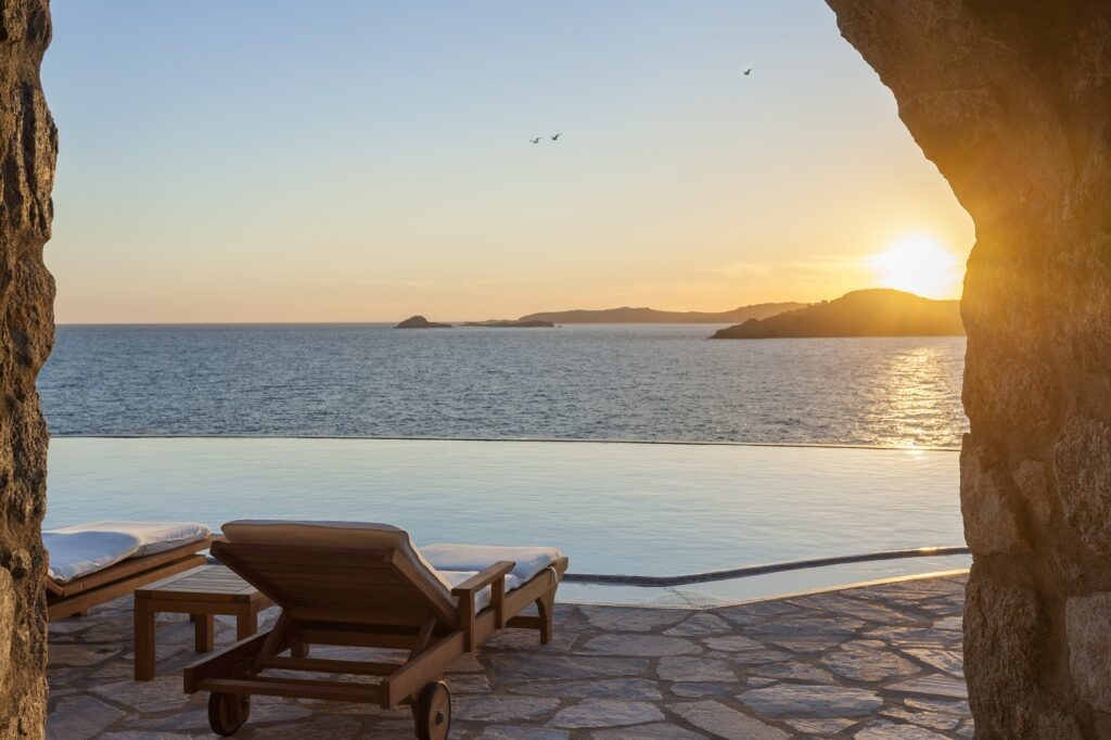 impressive villas Mykonos - Scorpios Mykonos villa