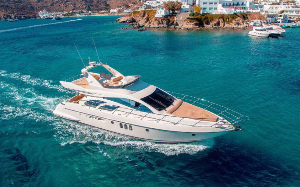 azimut 55 - charter yachts mykonos - concierge mykonos azimut 55 - charter yachts mykonos - concierge mykonos